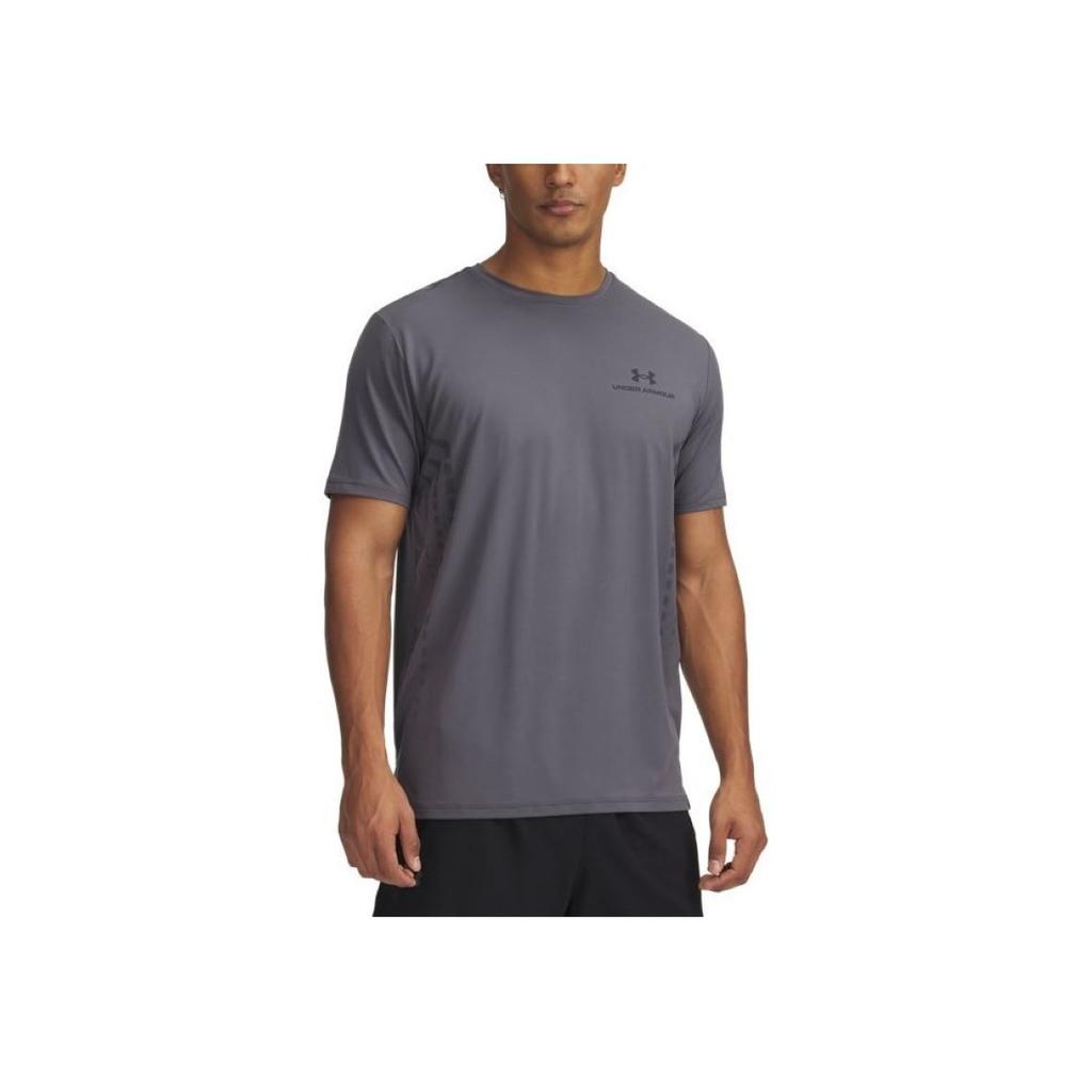 Under Armour Vanish Energy Breathable Sports Comfortable Fashion Short Sleeve T-Shirt Men Tops Rhino-Gray 1389136-025