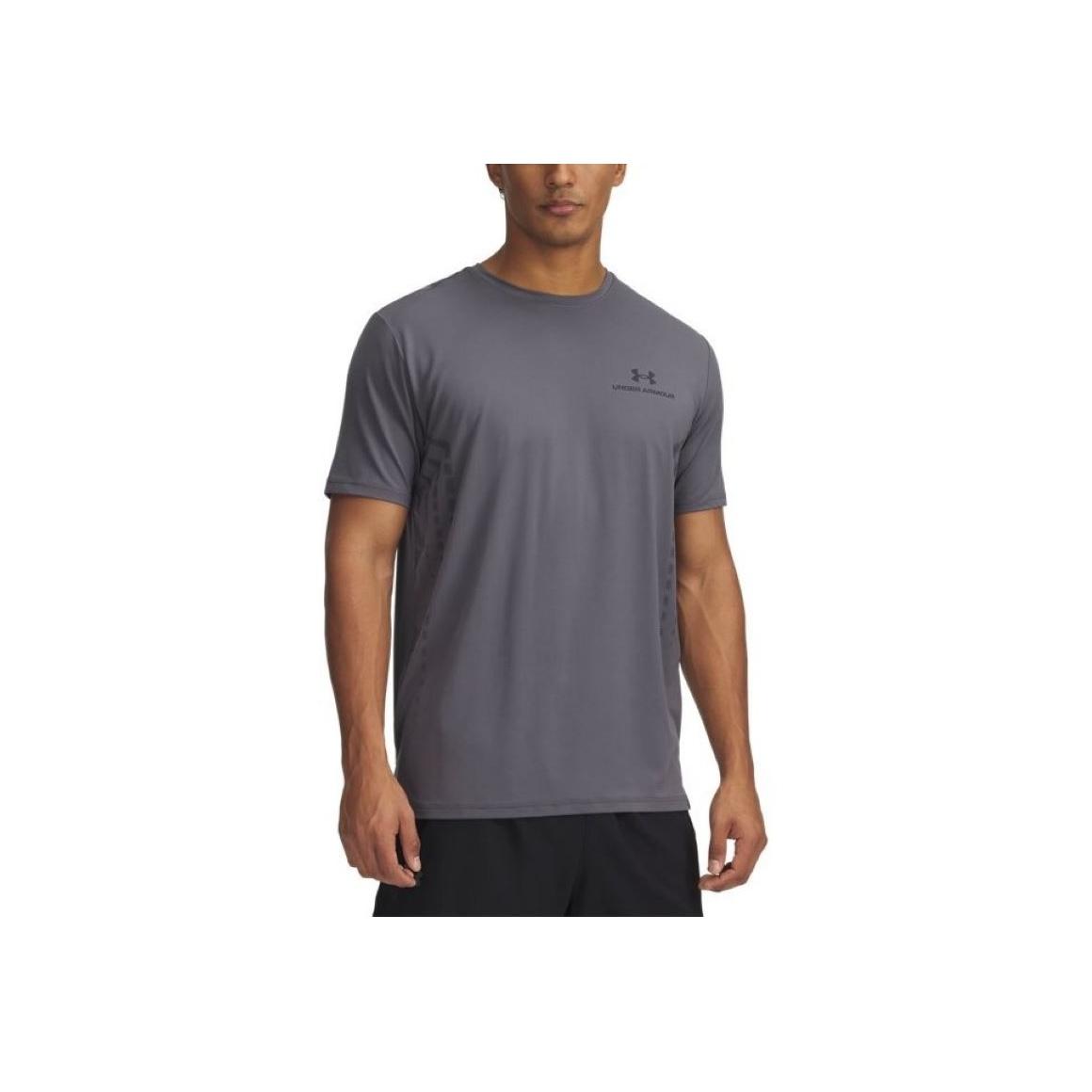 

Under Armour Vanish Energy Breathable Sports Comfortable Fashion Short Sleeve T-Shirt Men Tops Rhino-Gray 1389136-025 2XL