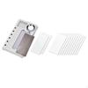 Wet Palette with Brush Holder MultiFunctional Translucent Humidity Box for Model