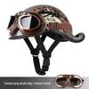 G3F Retro Japanischer Aufgebogener Heckhelm: Herren- & Damen-Cruiser-Helm für Radfahrer