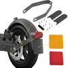 Rear Mudguard Set for Xiaomi M365 Pro 2 Mi3 Electric Scooter Fender Brake Taillight With Gap Cover Pad Reinforced Holder Set
