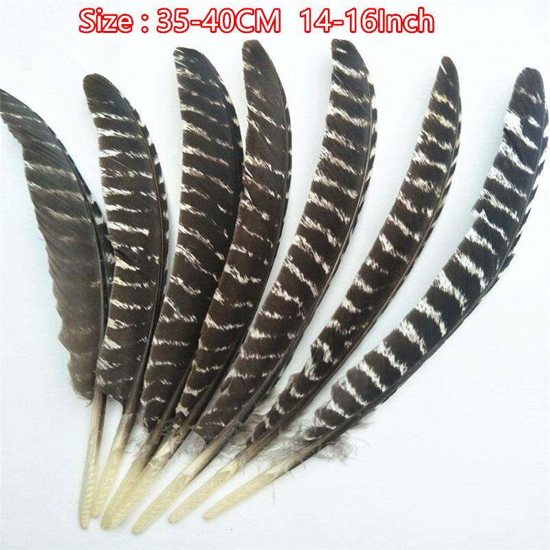 Real Natural Eagle Feathers For Crafts 16-18"/20-40Cm Eagle Bird Feather Decor Wedding Decoration Carnival Accessories