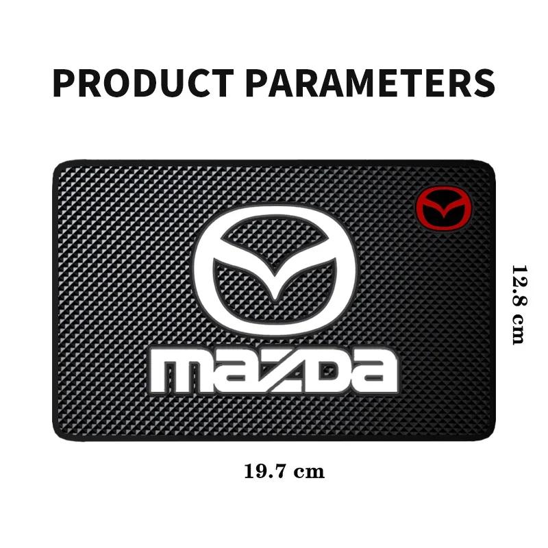 Pro auto Mazda Silikagelová protiskluzová podložka na palubní desku na telefon sluneční brýle Protiskluzová podložka pro Mazda CX MX5 CX30 RX8 Miata Atenza Axela Acce