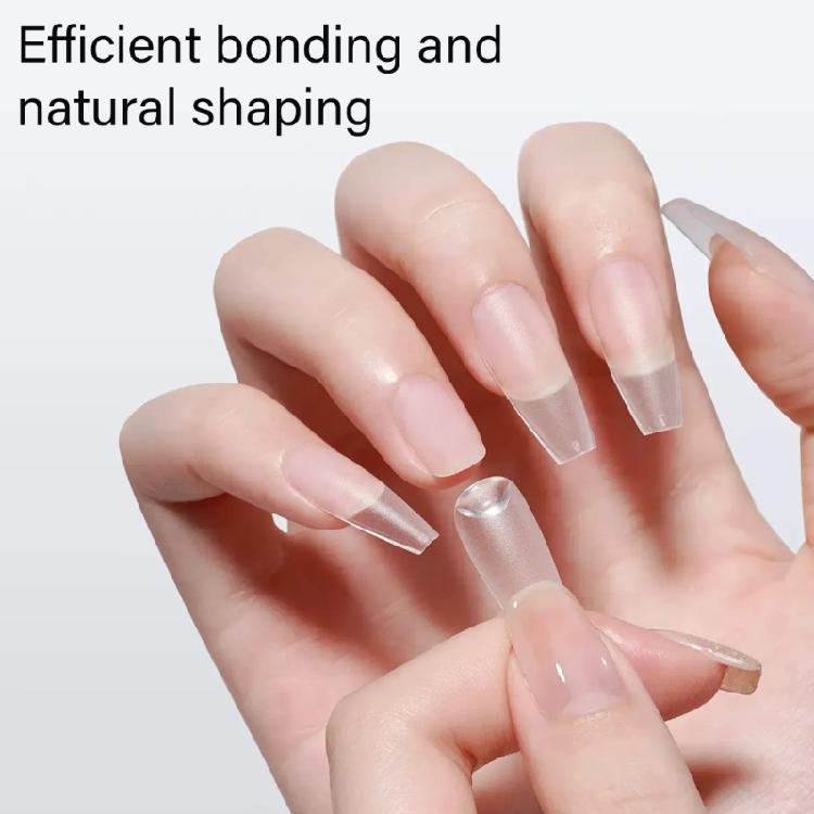 Coffin Nail Tips Set Long Nail Tips for Acrylic Nails Gel Extension Forms Professional Nail Tips Fake Nails Kit