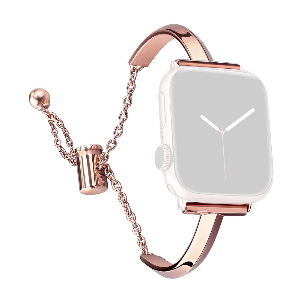 KALEBOL T Shaped Strap for Apple Watch Series 11 10 42mm/9 8 7 41mm/SE3 SE2 SE 6 5 4 40mm/3 2 1 38mm Zinc Alloy Watch Band