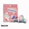 4 Pcs Automatic Toilet Cleaning Blocks Descaling Deodorizing Cleaner Tablets Bathroom Cistern Long-Lasting Cleaning Tablets