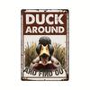 Vintage Metal Tin Sign Garage Pub Man Cave Wall Decor 8x12 inch