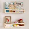 Kindergarten Oberflächenmontierter Organizer Kinderdesign Bildregal Platzsparend Wand