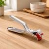 Stainless Steel Bowl and Dish Lifter Heat-Resistant Warm Lifting Tongs with