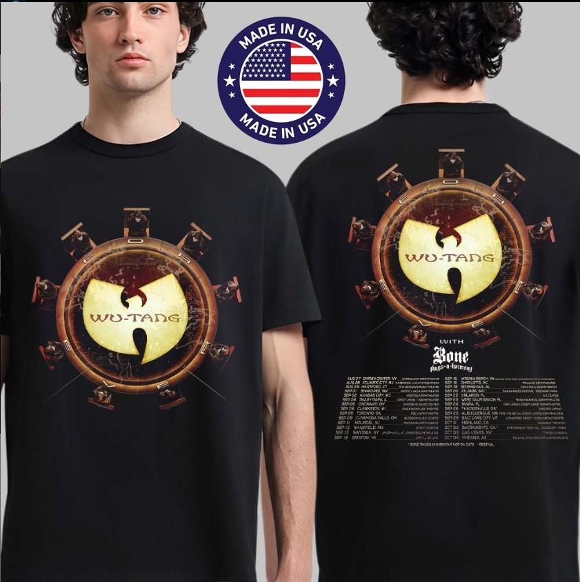 WuTang Clan Final Chamber 2026 Tour TShirt North America Dates 2Sided XXXL