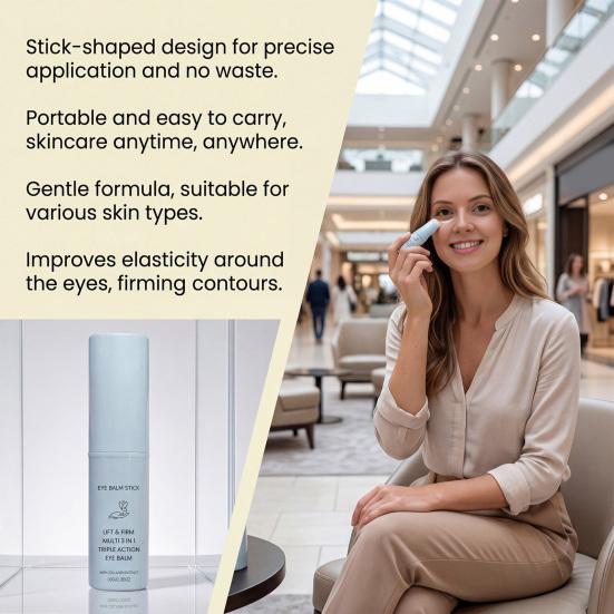 10g Under Eye Balm Stick Hydrating Eye Balm Stick Under Eye Brightener 1 Pc