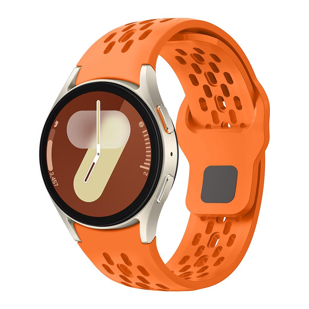 Dla Samsung Galaxy Watch 7 Pasek 4/5/6/FE/classic/Pro 44mm 40mm Sportowy pasek na nadgarstek Silikonowy correa Bransoleta Galaxy Watch 7 Pasek
