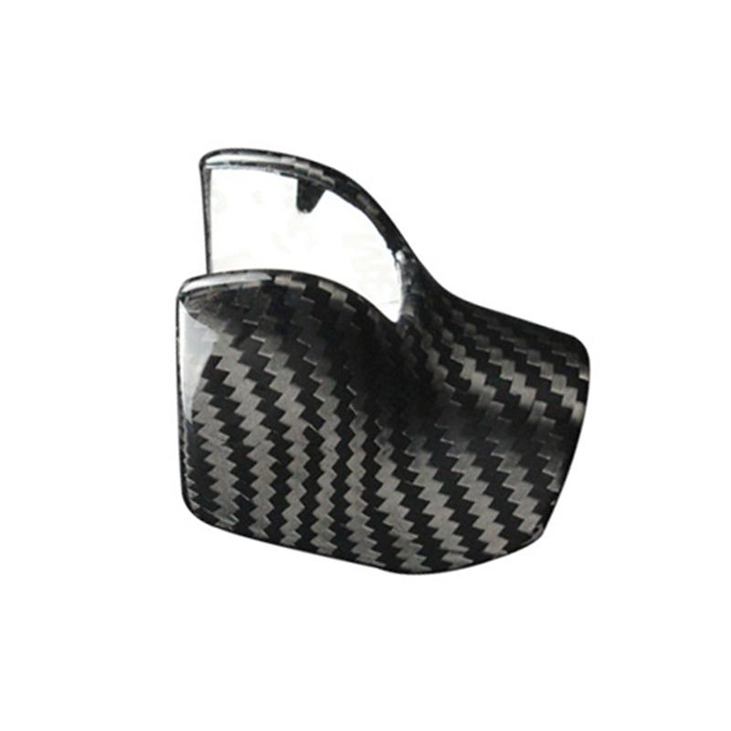 For Vw For Passat T-Cross Polo Tayron Tacaku Dry Real Carbon Fiber Gear Shift Knob Trim Car Cover Replacement Part Tacqua