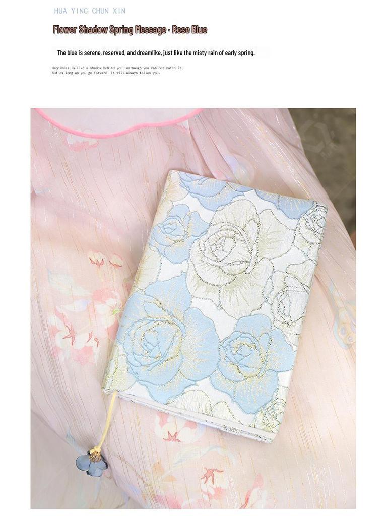 Dandelion Brocade Handmade A5 Notebook Cover