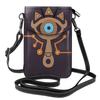 The Legend of Zelda Smartphone Genuine Leather Shoulder Slim Mini Pouch for Women and Popular 19cm High X Wide X 4cm Pouch, Bag, Men,