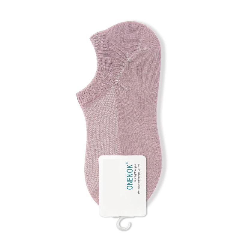 

Women s Thin Style Invisible Pure Cotton Short Socks - Odor-resistant, Anti-slip, Non-slippery, with A Shallow Opening, Breathable 1 pair фиолетовый
