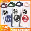 Magnetisk Telefonringhållare Greppfäste Magnetisk Telefonring Vattentät Flytande Silikon Avtagbar För iPhone & Android-skal