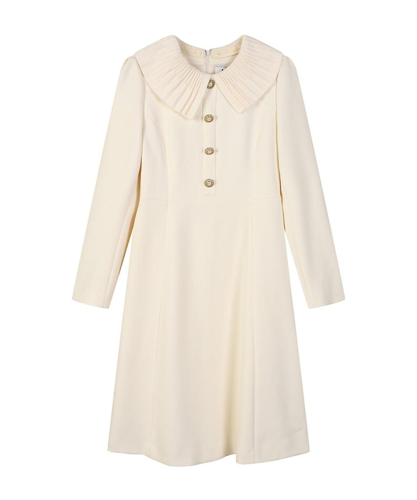 ECOLEDEPARIS Knit Collar Dress_Rb2Zwoa011D
