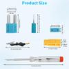 Micro2 Fuses Assortment Kit- 105 Pcs ATR APT Blade Car Fuses With Fuse Puller, Automotive Replacement Fuse For Car, Boat, RV