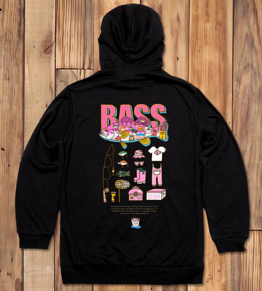 Fico-Hoody-226 Extreme Fishing Brand Pico Angler Ipkn Bass Hoodie