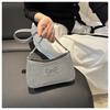 Chic Faux Leather Underarm Bag for Women 2026 Trendy Single Shoulder Purse Fashionable Daily Crossbody Handbag