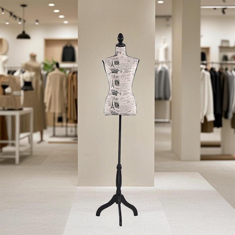 1 Pc Half Body Female Mannequin - Perfect for Fabric Display, Model Display & Clothing Store Female Mannequin Body