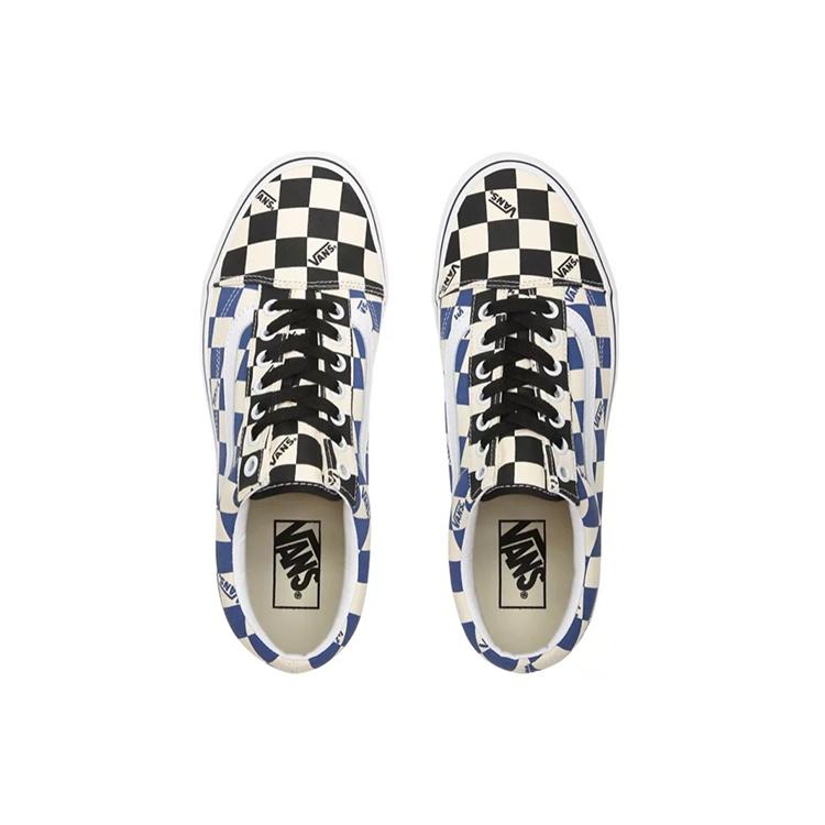 Vans Old Skool 'Big Check Black Navy' Men's VN0A4U3BWRT
