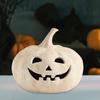 Halloween Ornament Pumpkin Shape Handmade Lantern Farmhouse Table Festival Porch