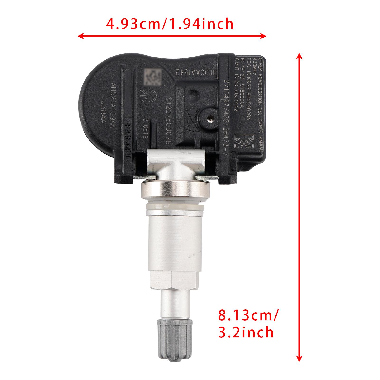Artudatech TPMS Tire Pressure Sensor For Land Rover Jaguar AH521A159AA 1pc