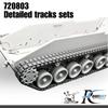 ROKIT STUDIO Scale German PzH2000 Gun Track Set Meng Plastic Model Parts RKS720803 1/72 Self-Propelled (for Models) (Tank)
