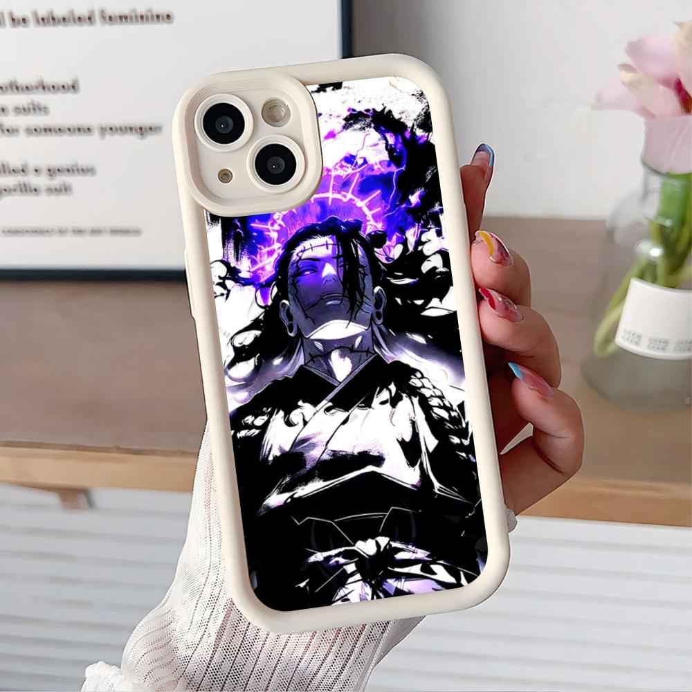 Jujutsu Kaisen Geto Suguru Phone Case for iPhone 17 16 15 14 13 12 11 Air Pro Max Plus Thicken TPU Colorful Cover Cover Pretty
