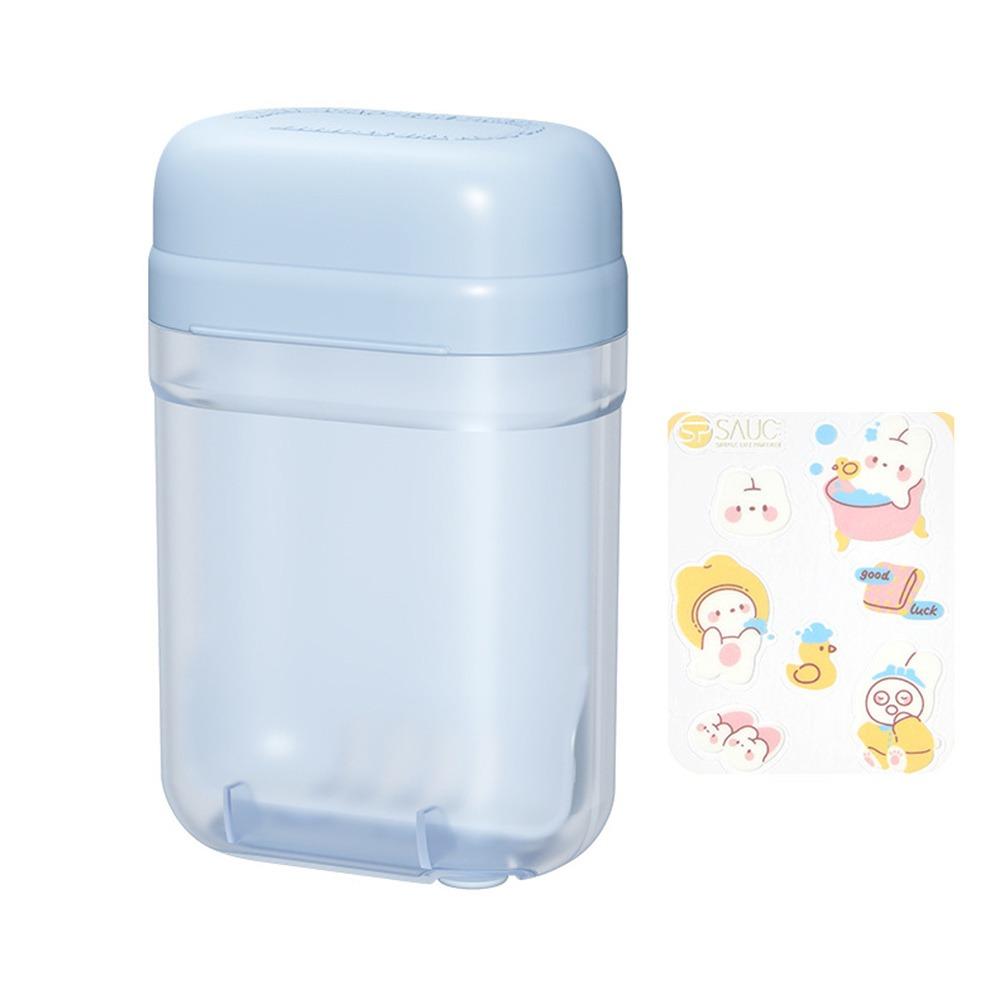 Waterproof Soap Rack with Drain Hole Soap Dish Mini Soap Storage Box  Travel