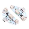 Type-C LED Touch Control Panel with 3-Gear Stepless Brightness Dimming for Lamp Plate Replacement Projects