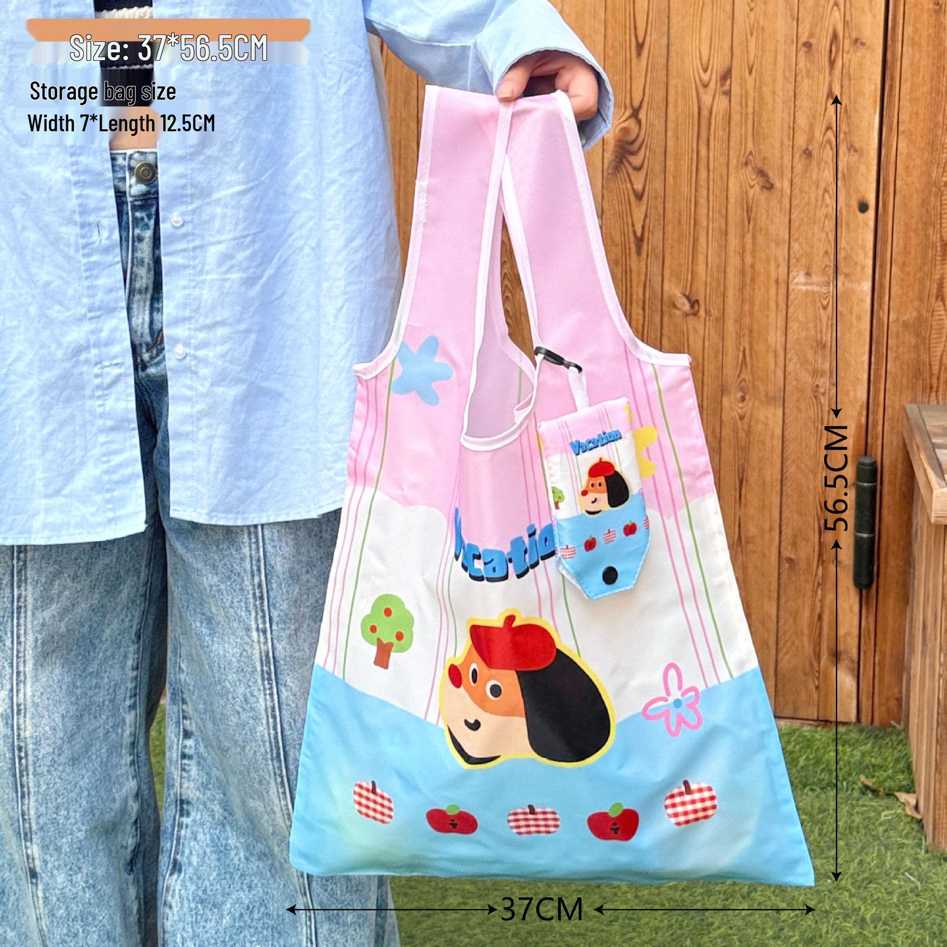 

Tengyi Eco-friendly Foldable Shopping Tote for Groceries - Storage Bag for Girls