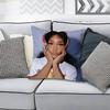 SSZA SOS Singer Various Sizes Square Pillow Case For Car Home Bedchamber Decor Custom Valentine Gift