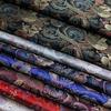 Silk Jacquard Brocade Fabric for Chinese Qipao, Doll Clothes, Hanfu, and Mongolian Robe Decoration