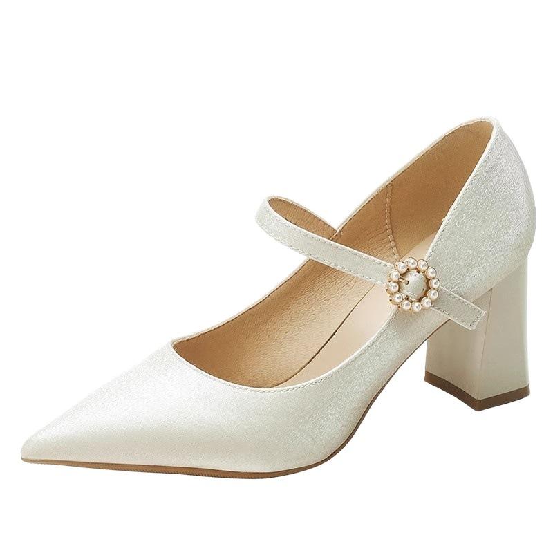 French New Women's High Heels Shoes