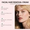 Gentle Facial Hair Removal Cream: Smooth, Moisturizing, Convenient Hair Removal for Lip and Skin.