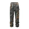 Unisex Multi-Pocket Cargo Jeans - European & American Street Style Loose Fit with Rips