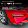 Front Bumper Wind Knife Spoiler Sticker for 2018-2023 Ford Mustang MK6.5