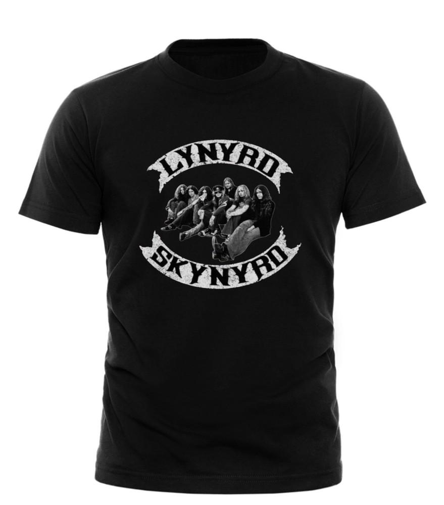 LYNYRD SKYNYRD SOUTHERN ROCK BAND MEMBERS UNUSEX ADULT TSHIRT COTTON Unisex T-Shirt XXXXL