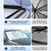 Xiaomi Car Front Windshield Sunshade, Laser-coated Titanium Silver Insulation, Sun Protection and Cooling Sun Visor, Car Sunshade