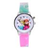 LED Frozen Cartoon Silicone Watch for Kids