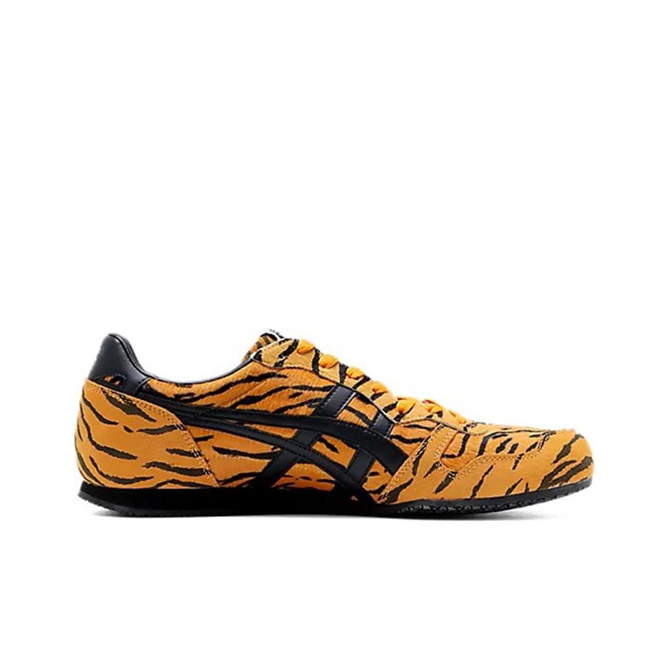 ONITSUKA TIGER Serrano Cool Fashion Durabil Pantofi de Alergare Joasă Unisex Sneaker Galben Negru 1183C008-800
