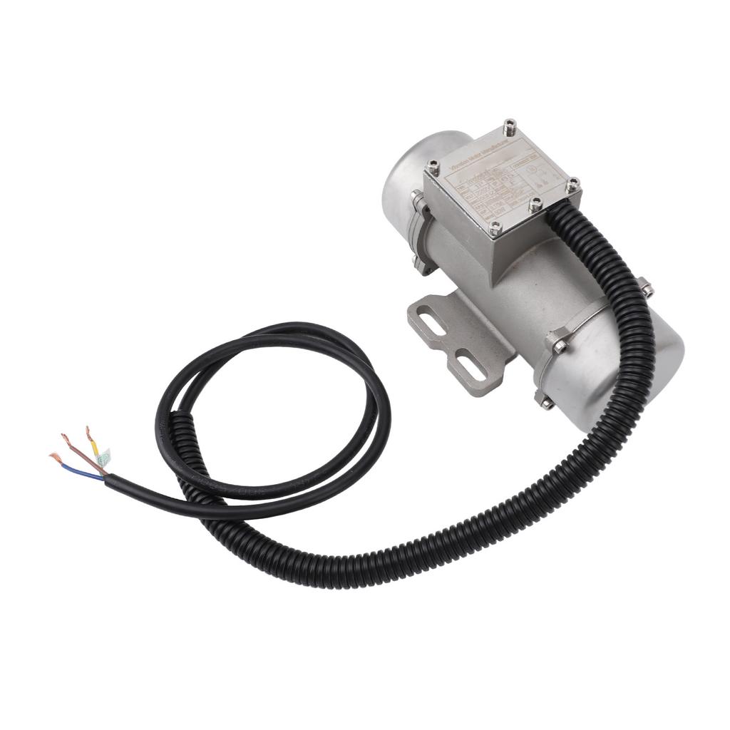 Concrete Vibration Motor Stainless Steel 220V 3000r min IP65 Single Phase Asynchronous Vibrator Motor for Sand Shaker