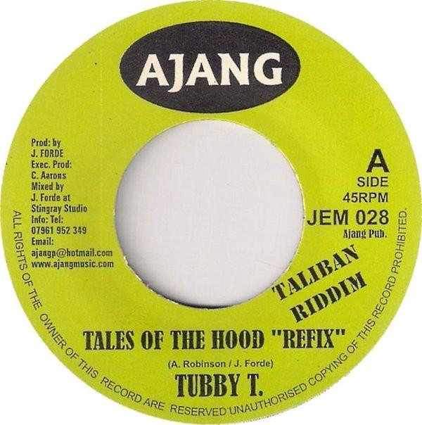 

7inch Record TUBBY T GAPPY RANKS CASH MONEY Tales Of The Hood Refix Less In JEM028 Ajang 2002 UK Reggae Ska Dub Used