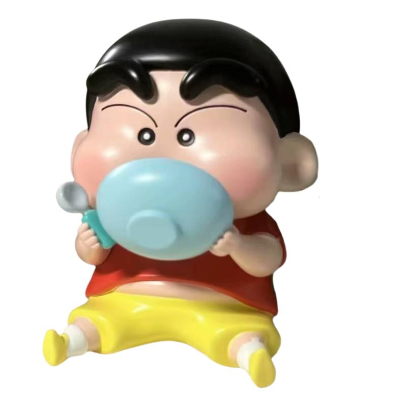 

Crayon Chan Shin Dining Garage Kit Q Version Anime Model Nohara Ornament Doll