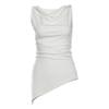 2025 Trendy Women's One-Shoulder Clavicle T-shirt - Versatile Summer Top