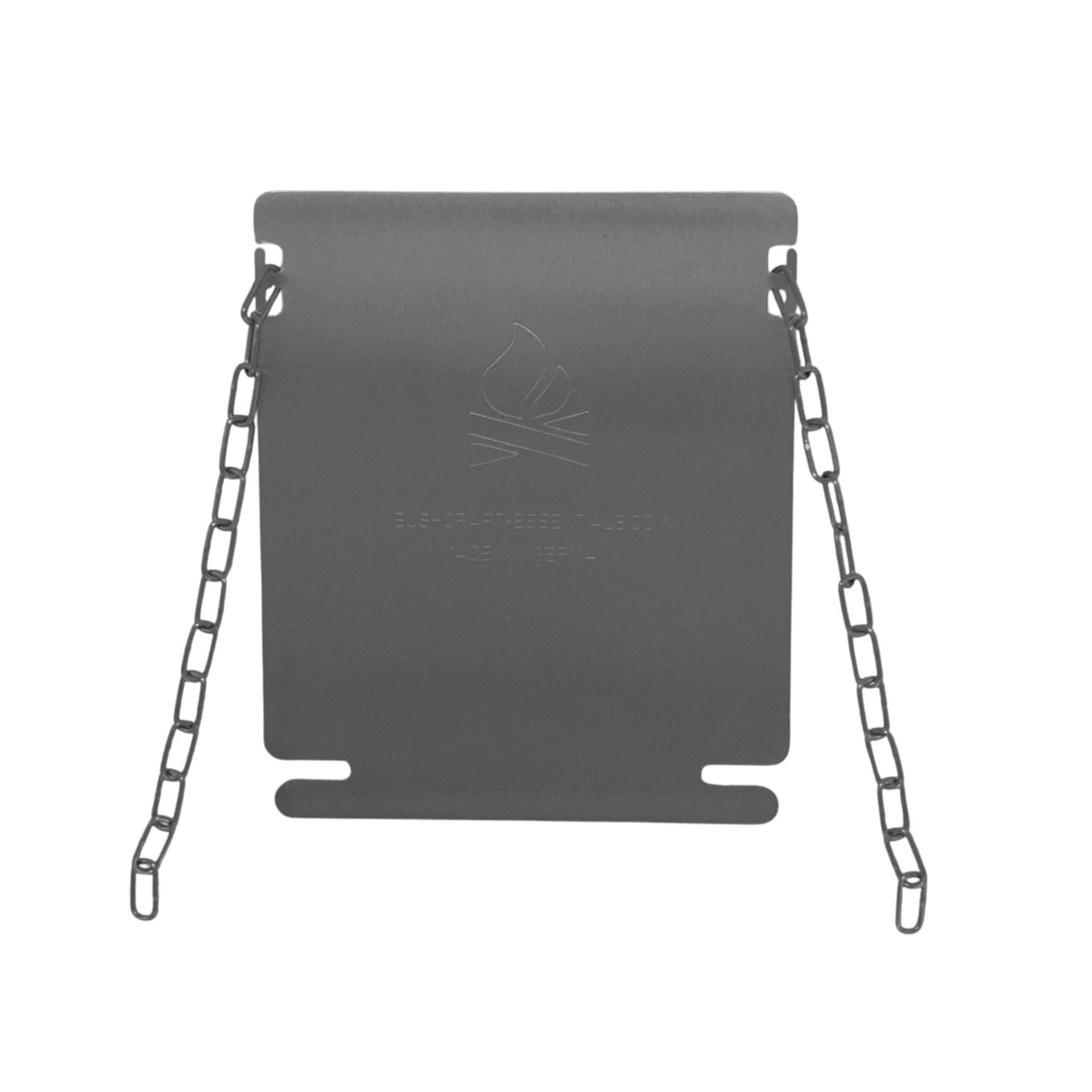 Wood slider (stainless steel) for Bushbox XL