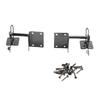 2 Pack Self Locking Gate Latch Carbon Steel Gravity Lever Fence Gate Latch for Outdoor Wood Door Garden